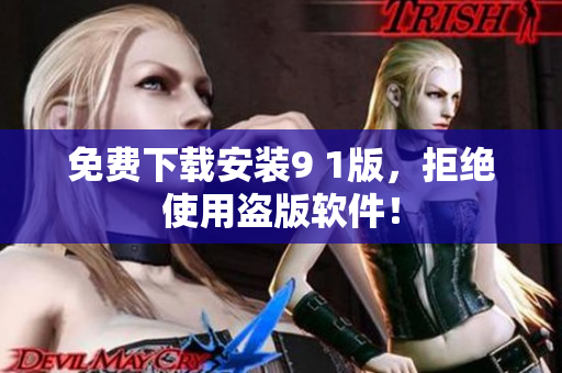 免费下载安装9 1版，拒绝使用盗版软件！