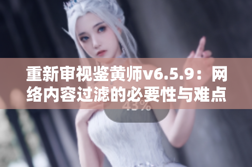 重新审视鉴黄师v6.5.9：网络内容过滤的必要性与难点